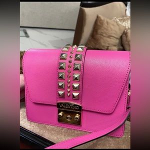 Mario Valentino pink crossbody bag